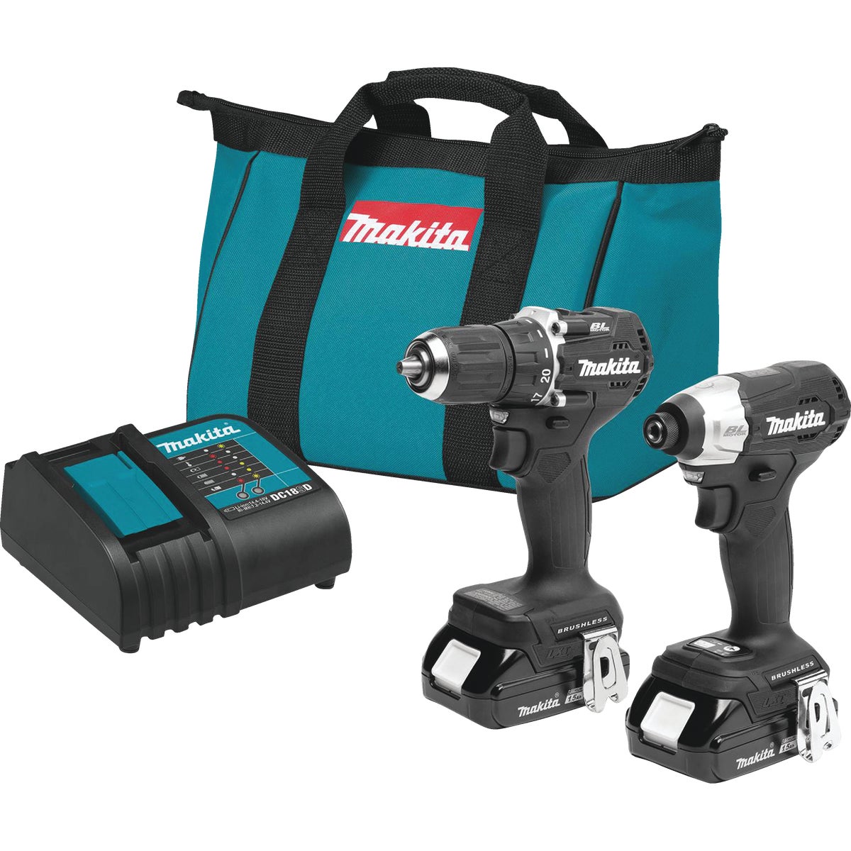 Makita 18v lxt brushless cordless combo kit sale