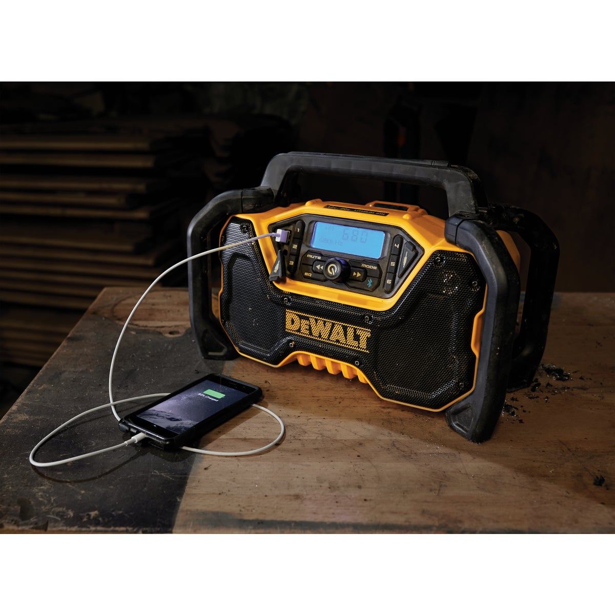 DEWALT 12 20 Volt MAX Bluetooth Cordless Jobsite Radio Tool Only Power Townsend Company