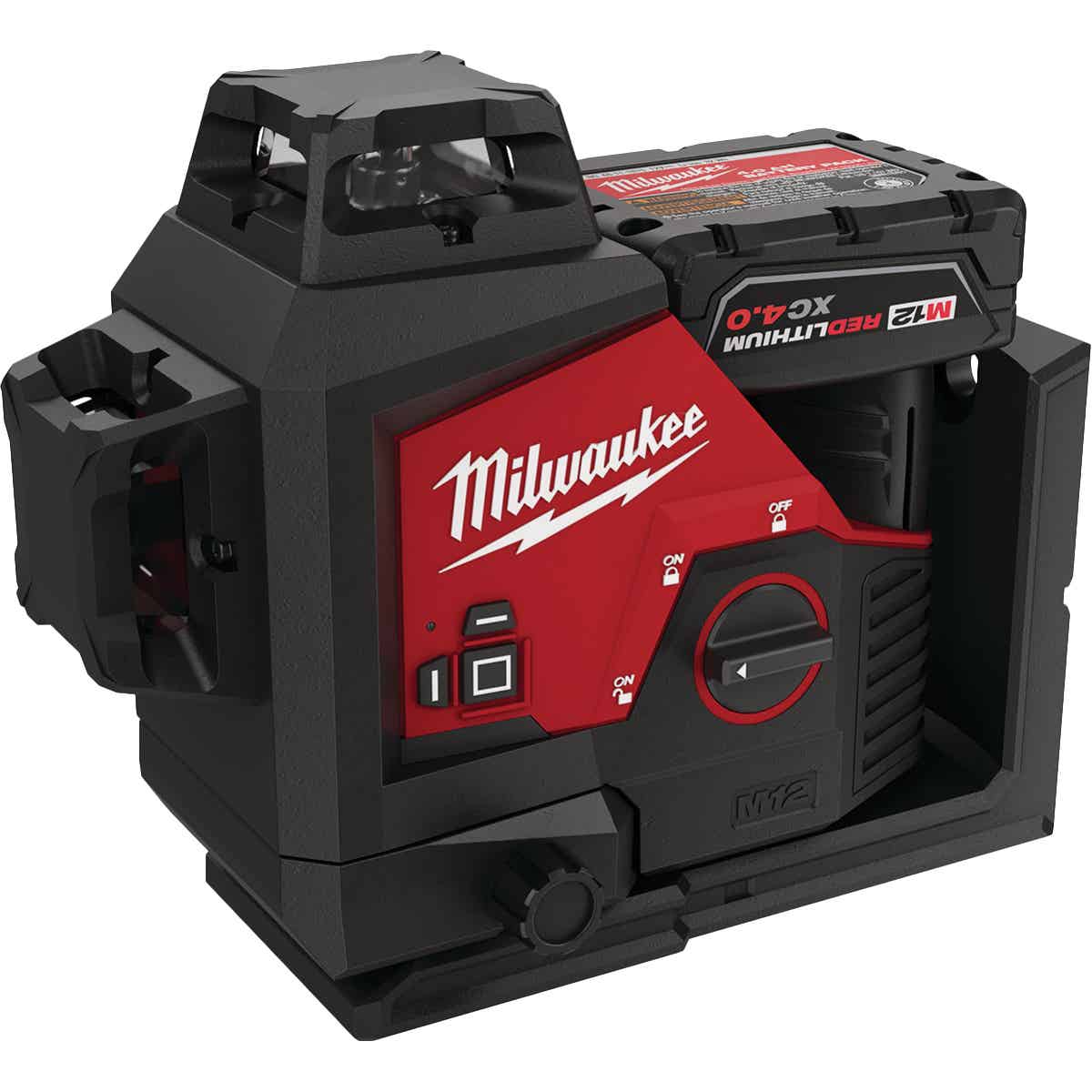 Milwaukee M12 Green 360 Degree 3 Plane Laser Kit Power Townsend Company