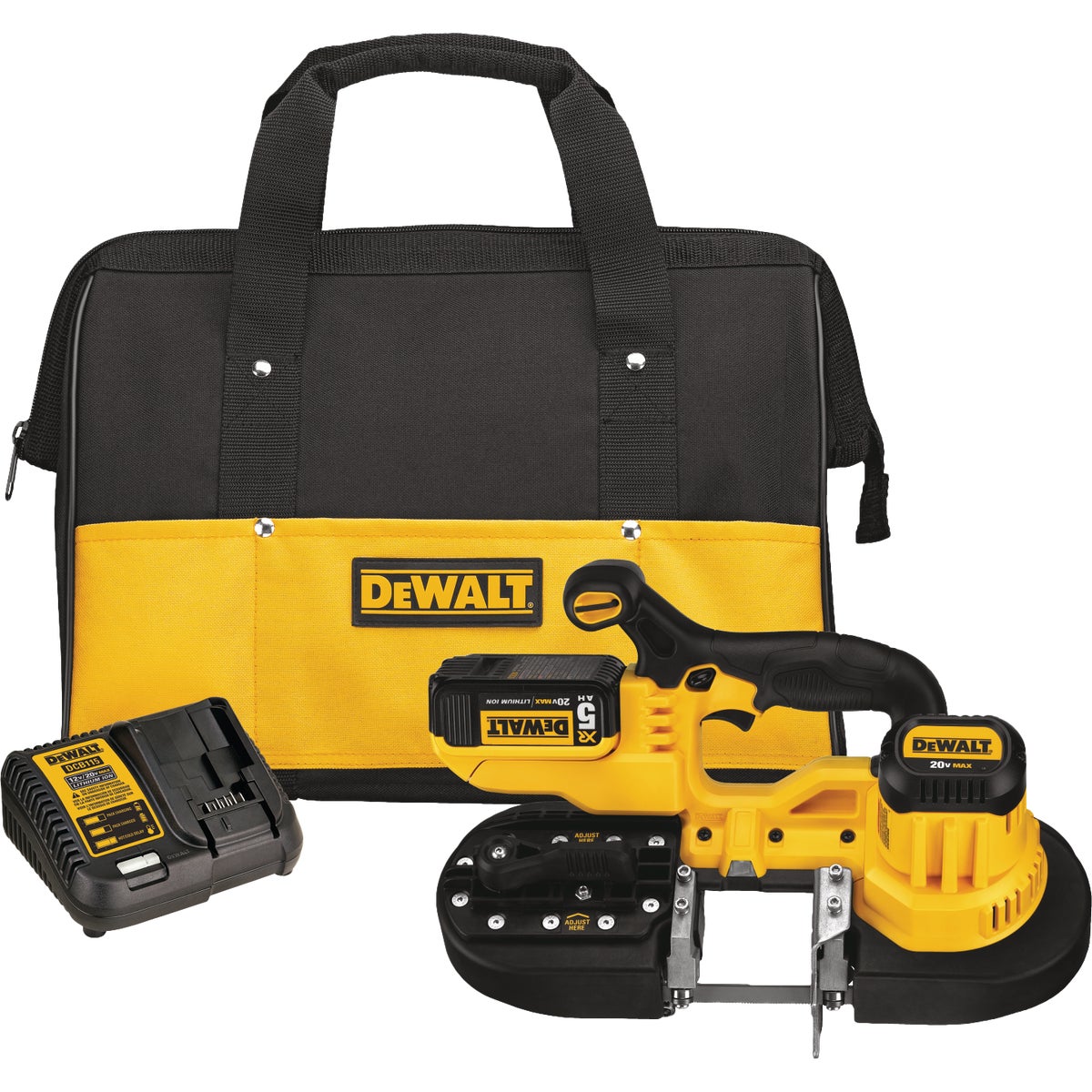 Dewalt cordless band saw 20v sale