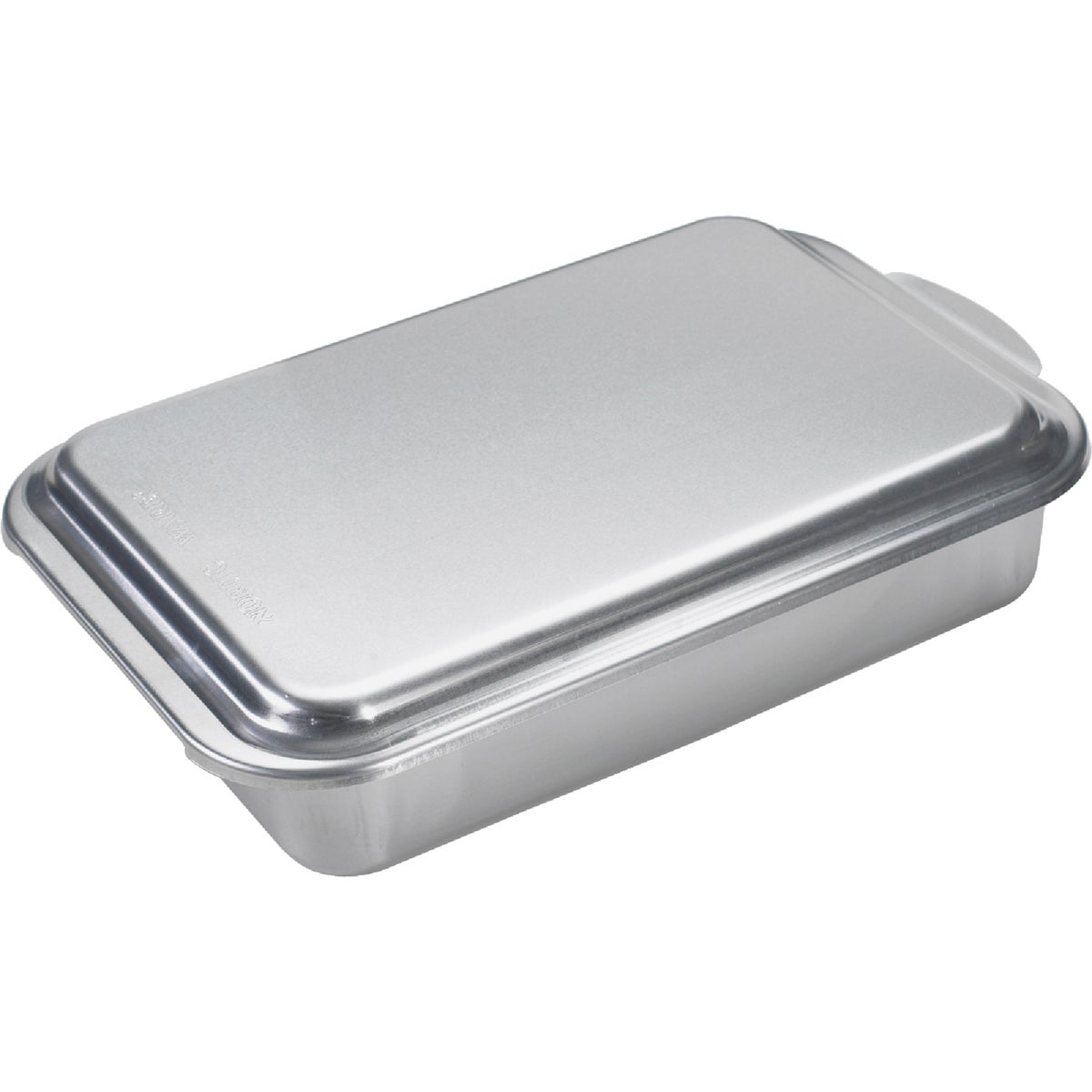 NordicWare 9 In. x 13 In. Aluminum Cake Pan with Lid Power Townsend Company