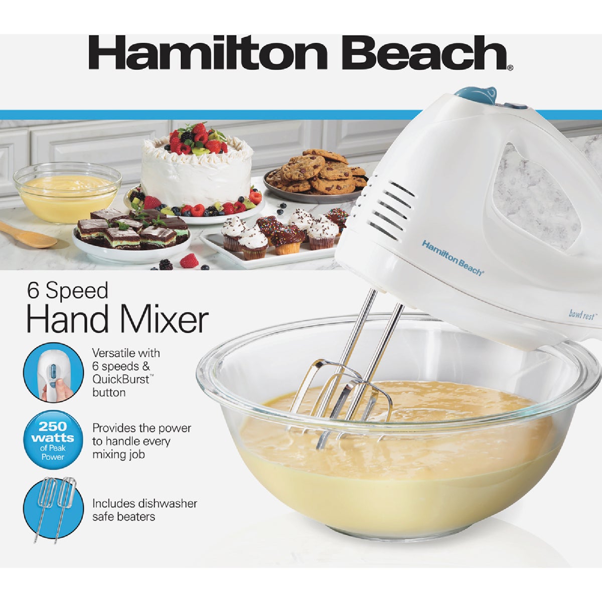 Hamilton Beach 6 Speed Hand Mixer Power Townsend Company